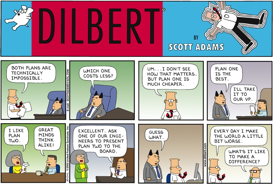 Dilbert Cartoon